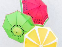 Studio DIY Fruit Slice Umbrellas